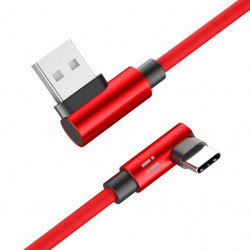 2m Gaming USB-C Ladekabel -...