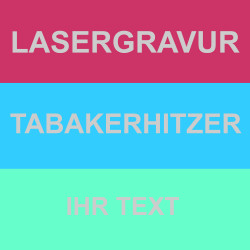 Lasergravur Tabakerhitzer